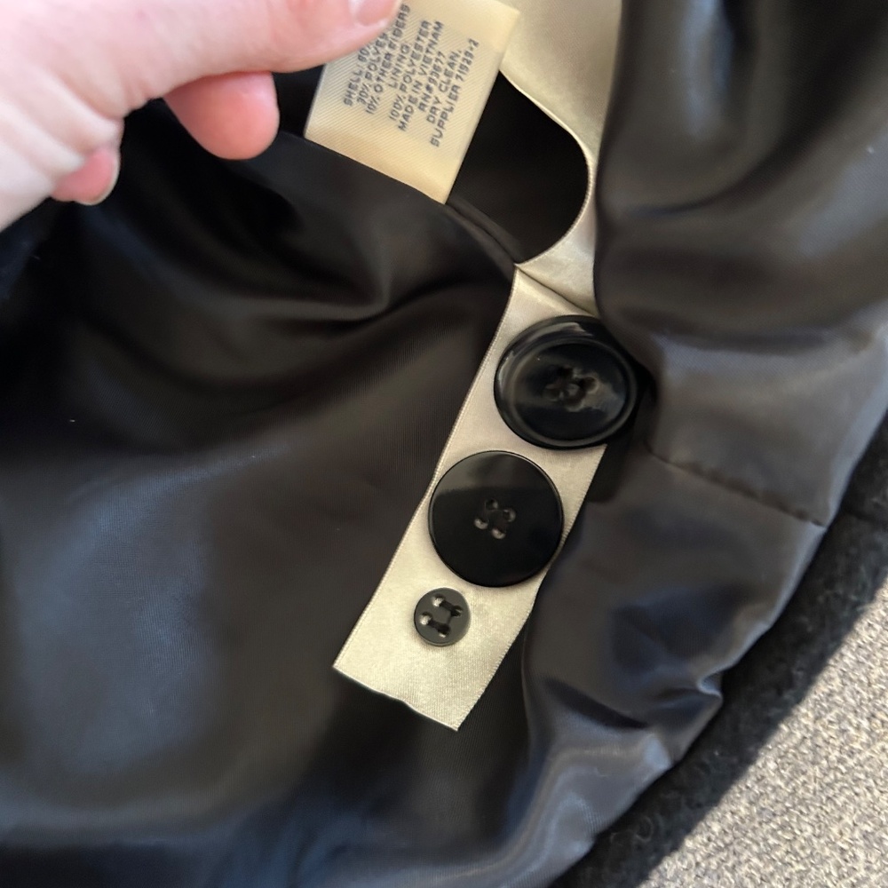 🌺Wool St. John’s Bay Heavy Pea Coat - Picture 5 of 12